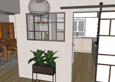 aménagement entrée